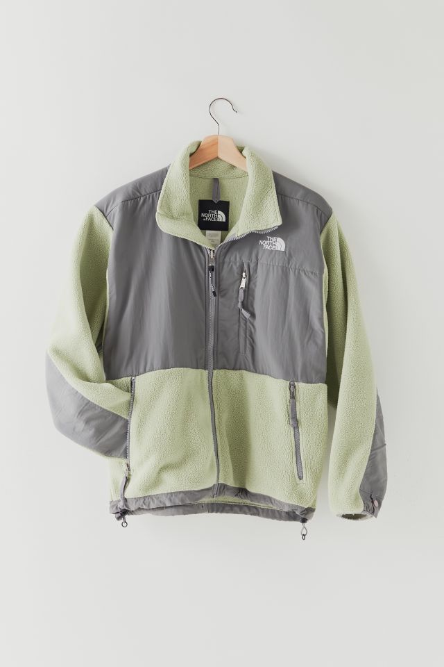 Light green north face on sale jacket