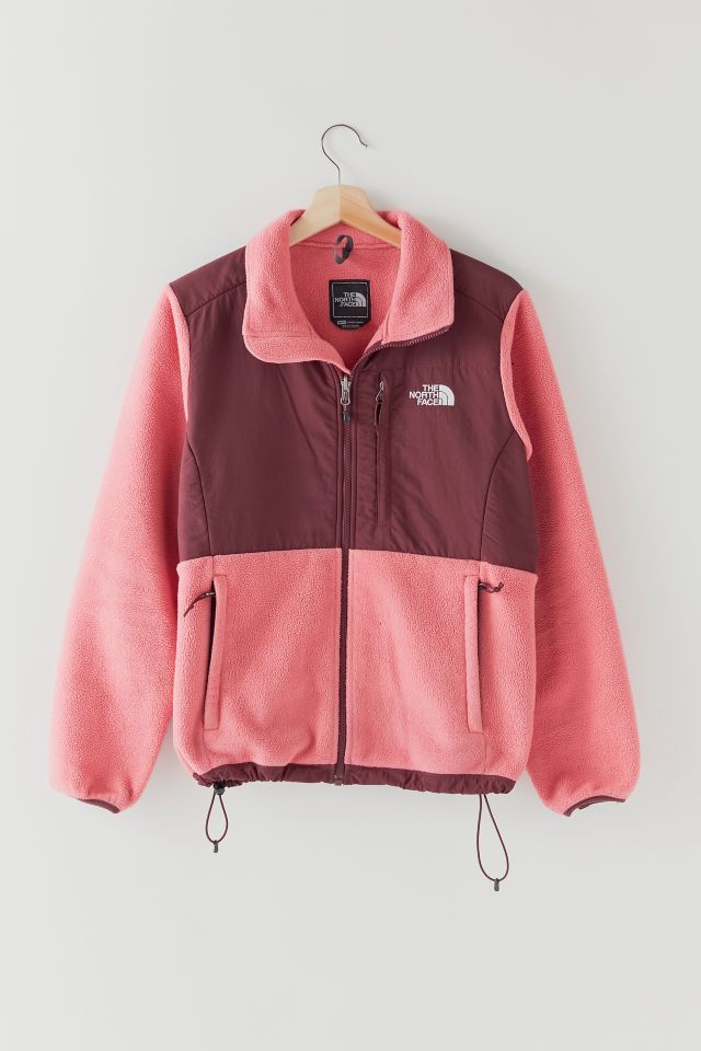 North face hotsell pink fleece jacket