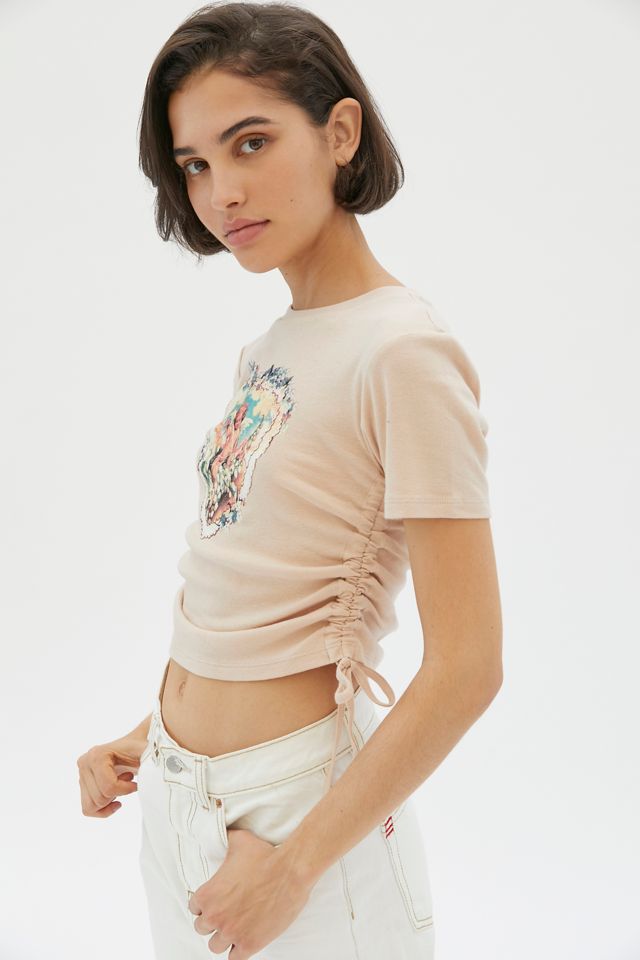 Cherub Heart Ruched Tee #1