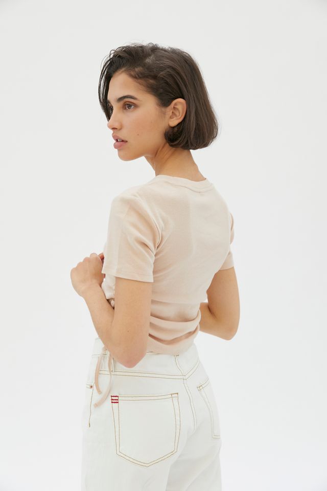 Cherub Heart Ruched Tee #3