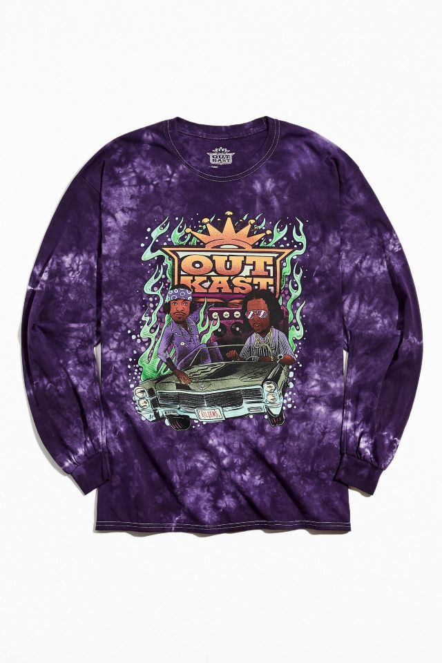 outkast tie dye shirt