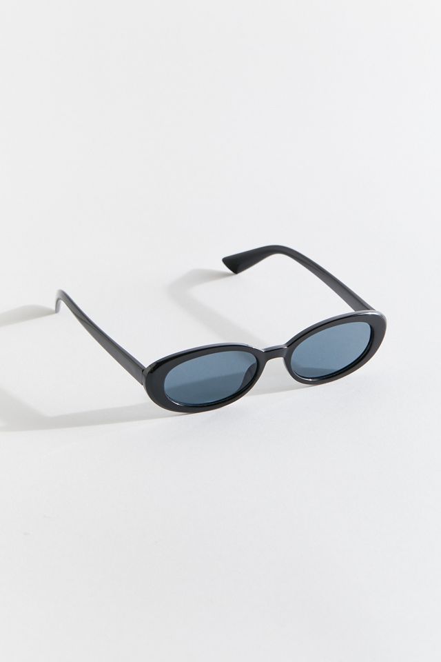 Clover Slim Oval Sunglasses #1