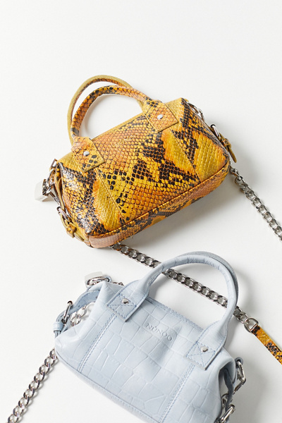 レディース URBAN BOBBY square croco shoulder bag