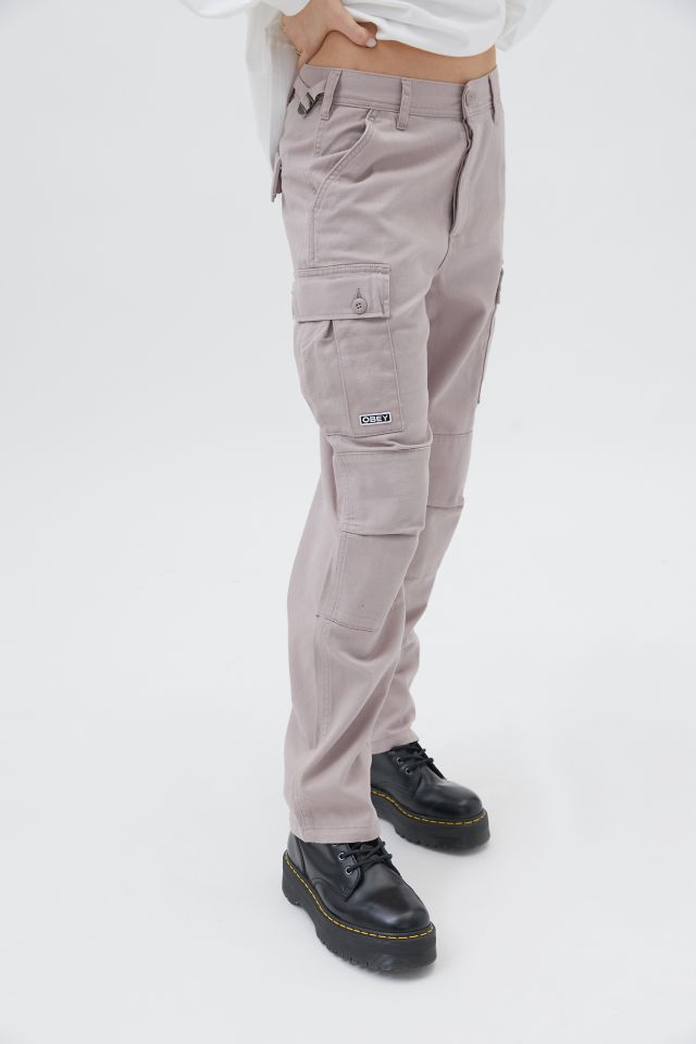 Urban Outfitters OBEY Big Division Embroidered Cargo Pant