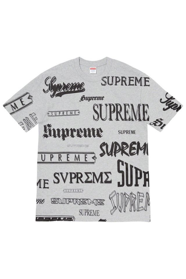 Supreme Fall/Winter 2020 Collection Fall Tees Info