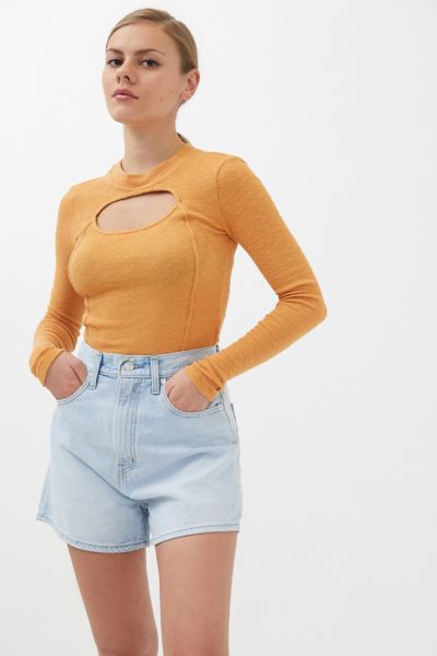 levi high waisted shorts urban outfitters