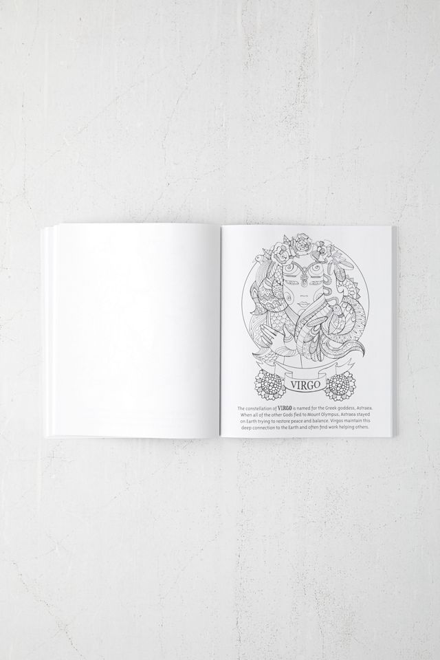 Color the Zodiac: Astrological Signs to Color and Display By Astrid Sinclair #4