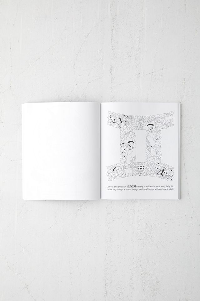 Color the Zodiac: Astrological Signs to Color and Display By Astrid Sinclair #5