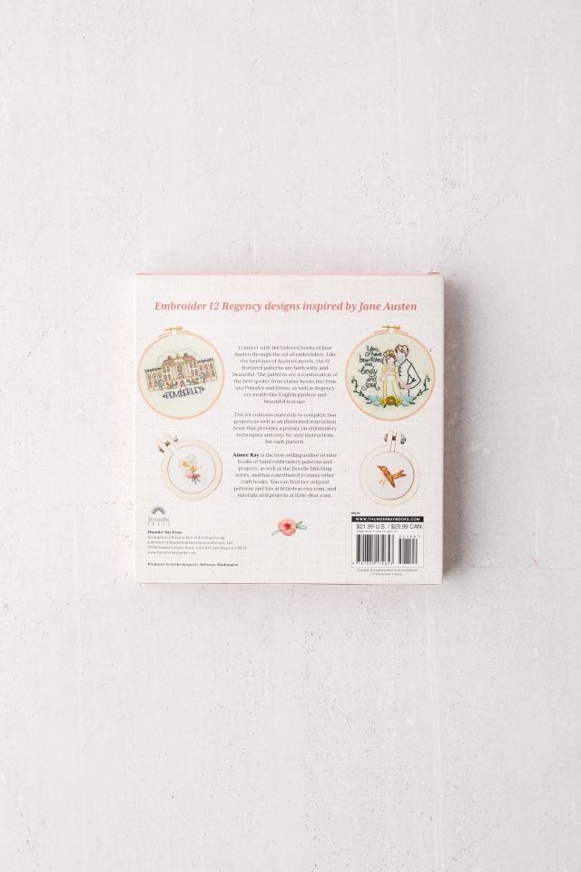 Embroider the World of Jane Austen Book And DIY Embroidery Kit #2