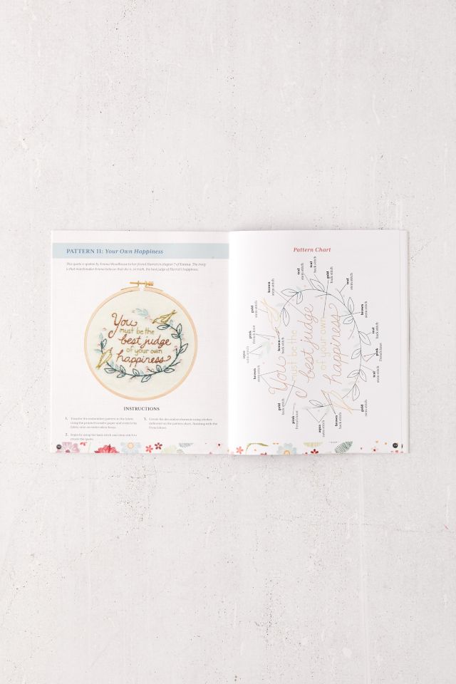 Embroider the World of Jane Austen Book And DIY Embroidery Kit #3