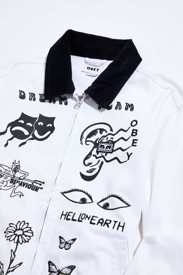 OBEY Dream Team Denim Jacket #3