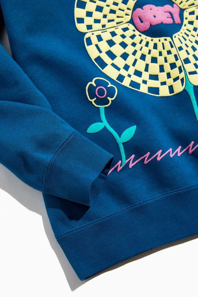 OBEY In Bloom Crew Neck Sweatshirt #2