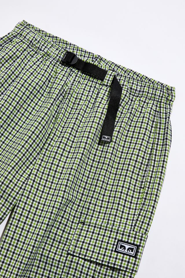 OBEY Easy Gingham Cargo Pant #1