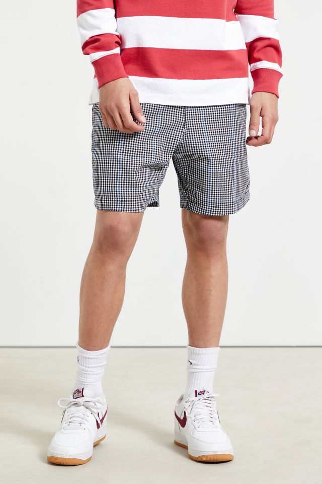 OBEY Gingham Belted Trek Short #1