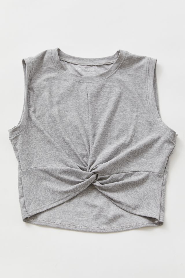 Beyond Yoga Twist Cropped Tank Top