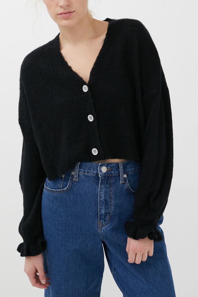 UO Poppet Cropped Cardigan Urban Outfitters