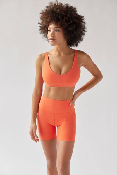 Splits59 Airweight High-waisted Bike Short In Mandarin