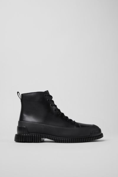 Shop Camper Pix Leather Lace Up Boot In Black, Men's At Urban Outfitters