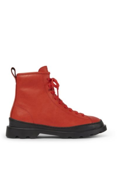 Camper Ankle Boots For Women In Red