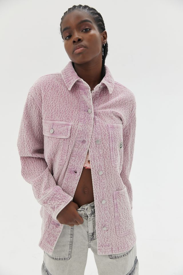 Urban outfitters outlet pink corduroy jacket