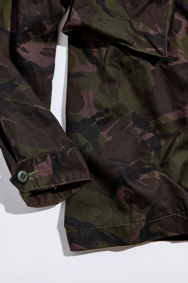 Vintage Overdyed Camo Military Overshirt #2