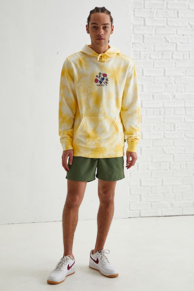Vans Tie-Dye Flower Detail Hoodie Sweatshirt #2