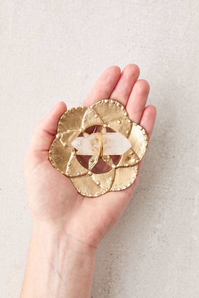 Ariana Ost Flower Of Life Crystal Catch-All Dish #1