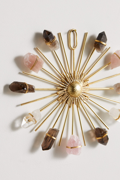 Ariana Ost Rainbow Sunburst Crystal Wall Hanging - Thumbnail 2