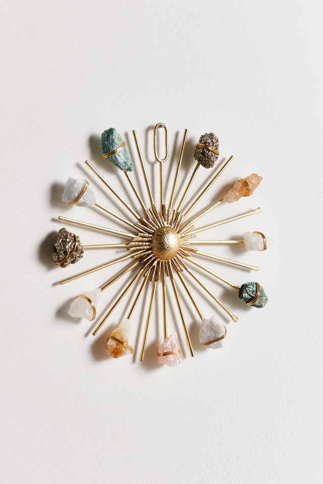 Ariana Ost Sunburst Crystal Wall Hanging #2