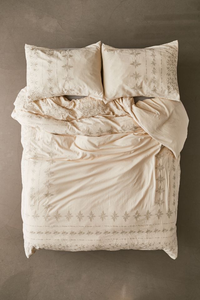 Housse de Couette Dawson Brodée Teinte Croisée #1