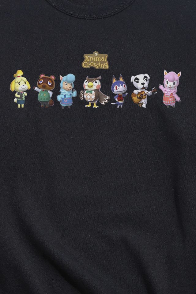 Animal Crossing Character Crew Neck Sweatshirt #1