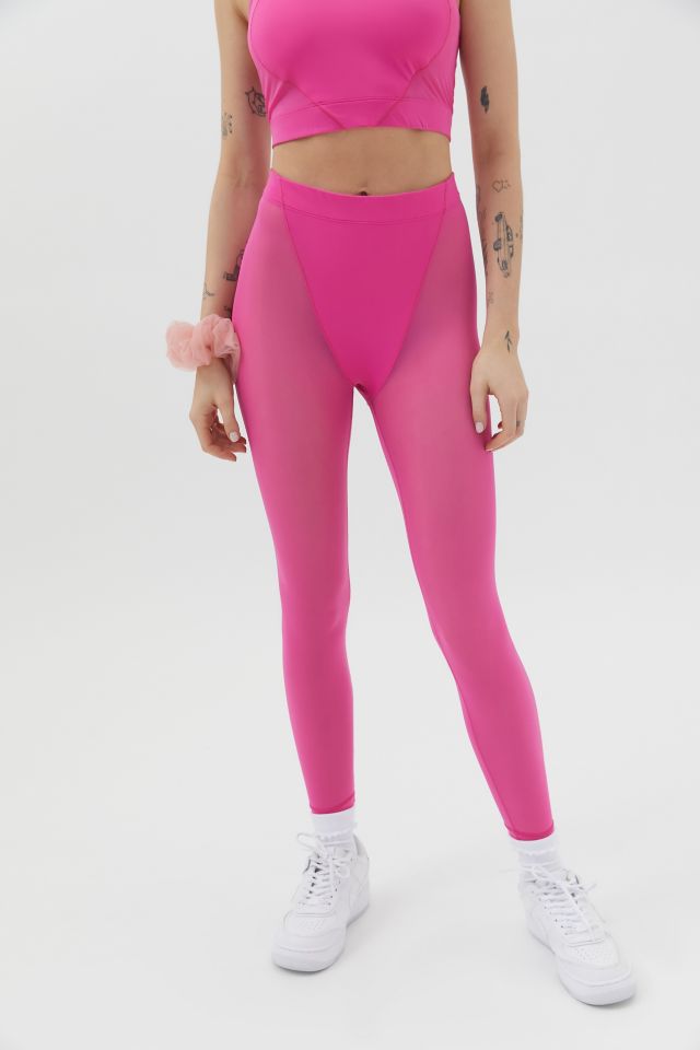 Adam Selman Sport Sheer Heart Legging