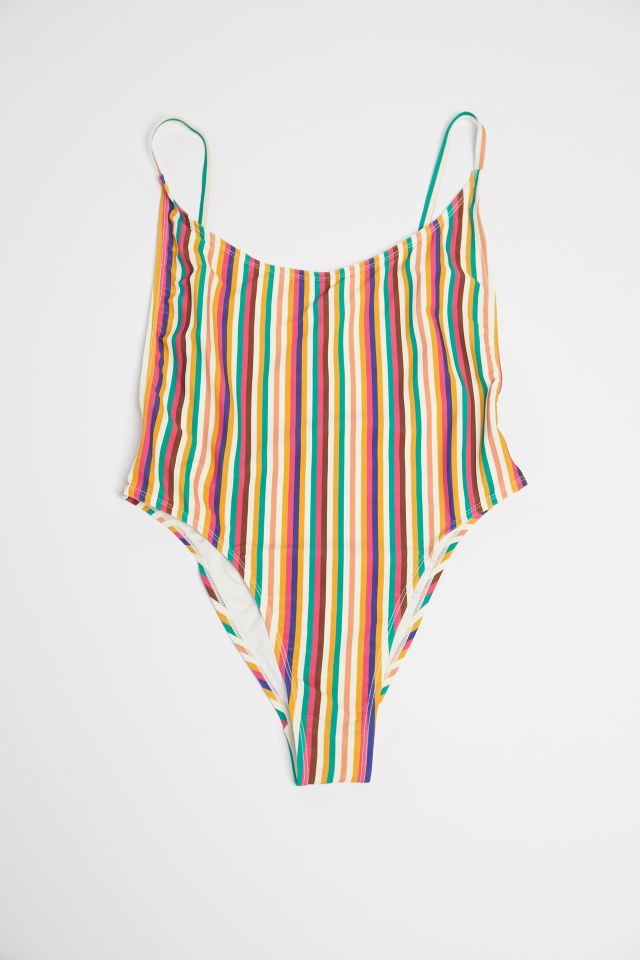 Out From Under Erica Scoop Neck Printed One-Piece Swimsuit #4