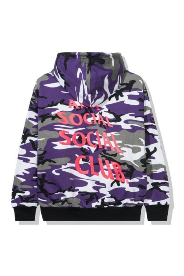 Anti Social Social Club True Colors Hoodie Camo Urban Outfitters