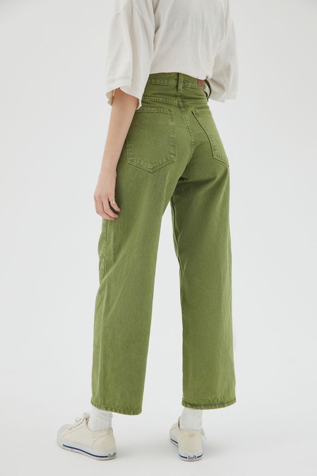 BDG Rih Extreme Baggy Jean – Olive Denim | Urban Outfitters
