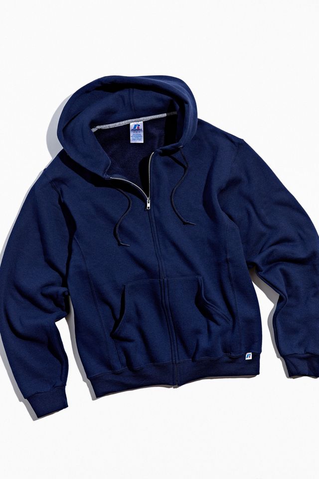 Russell Athletic Zip Hoodie Sweatshirt | Urban Outfitters