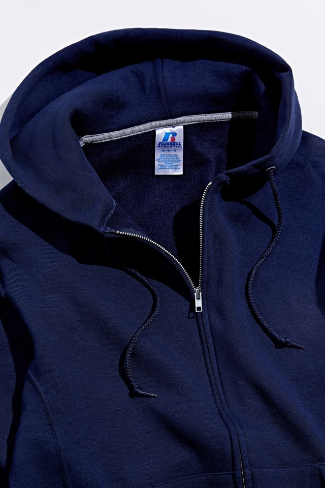 Russell Athletic Zip Hoodie Sweatshirt | Urban Outfitters