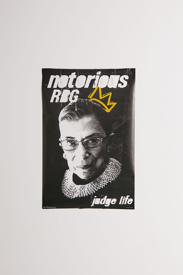 Notorious RBG Poster | Urban Outfitters