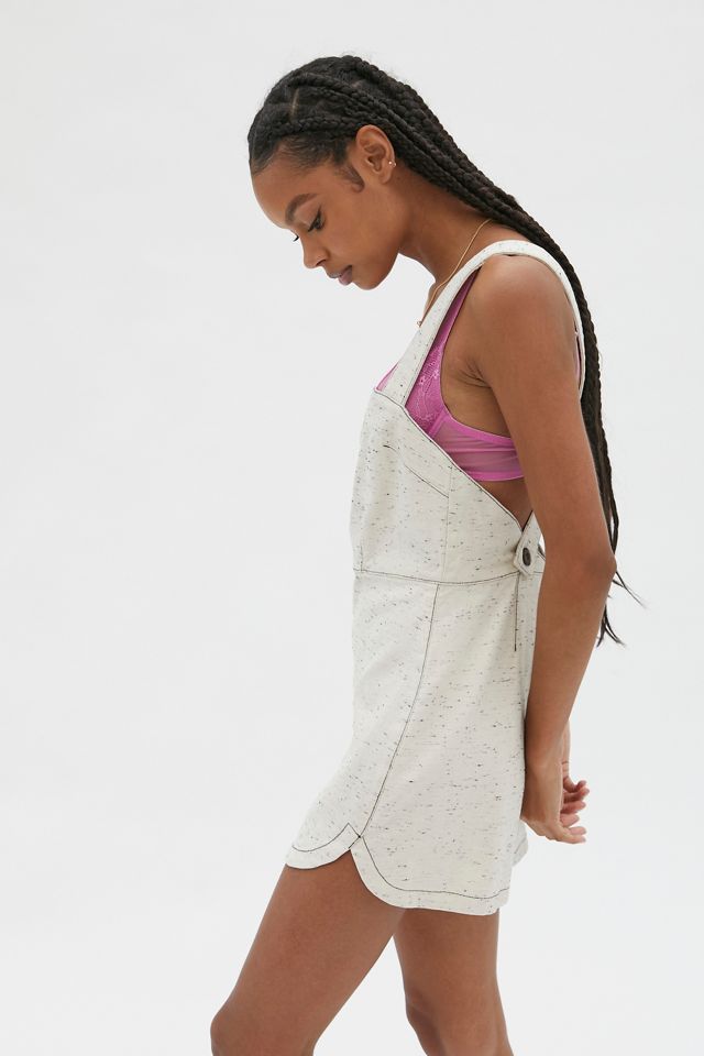 UO Hannah Cotton Cross-Back Romper | Urban Outfitters