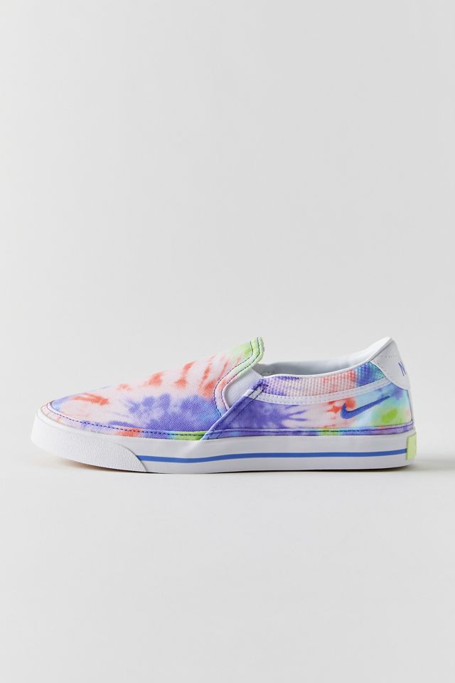 Nike Court Legacy Print Slip-On Sneaker #1