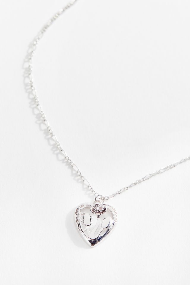 Rosie Heart Pendant Necklace | Urban Outfitters