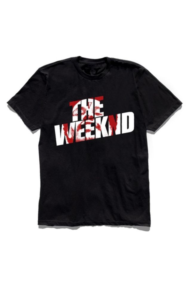 The Weeknd X Vlone The Weeknd Tee Black Urban Outfitters