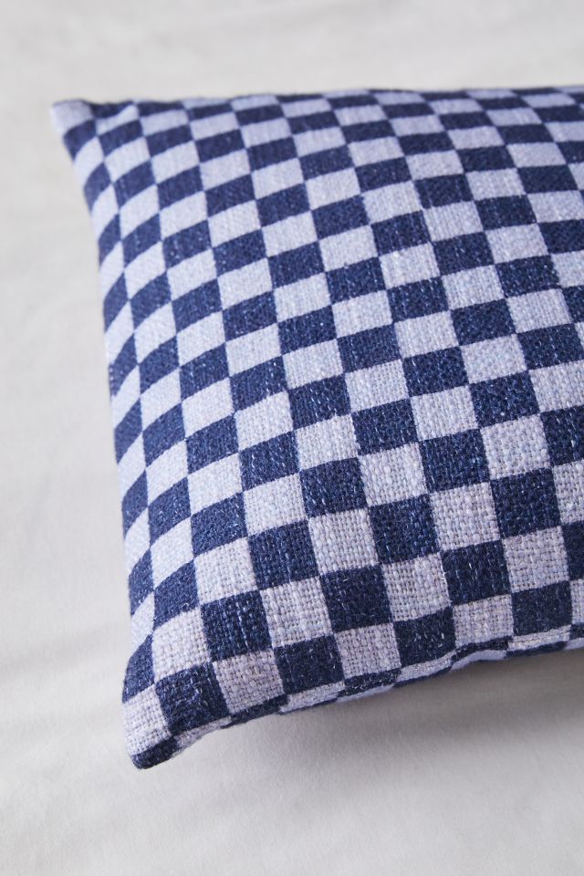 Checkered discount throw pillows