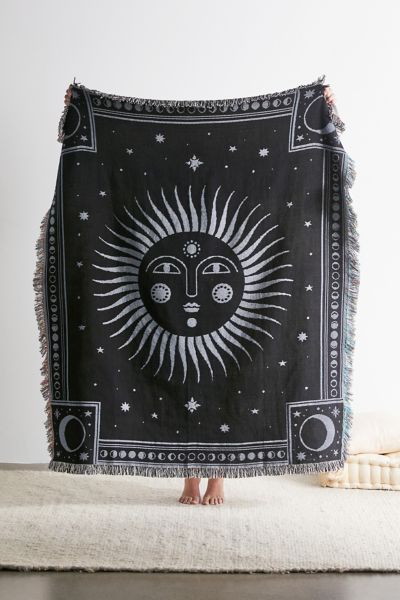Celestial Woven Throw Blanket