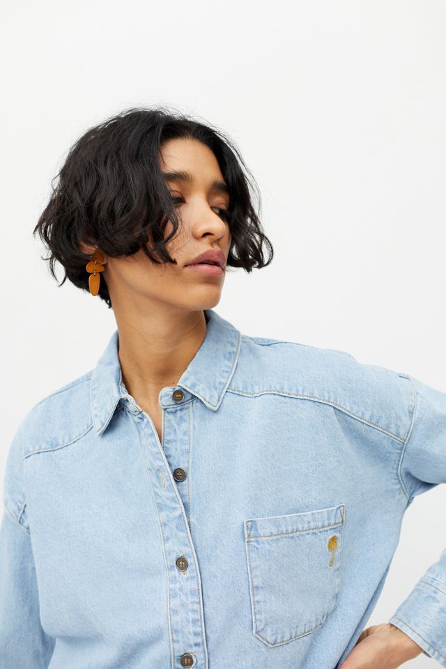 Chemise en Denim Boutonnée Billabong X The Salty Blonde Feeling