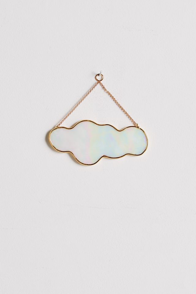Cloud Stained Glass Wall Hanging #1