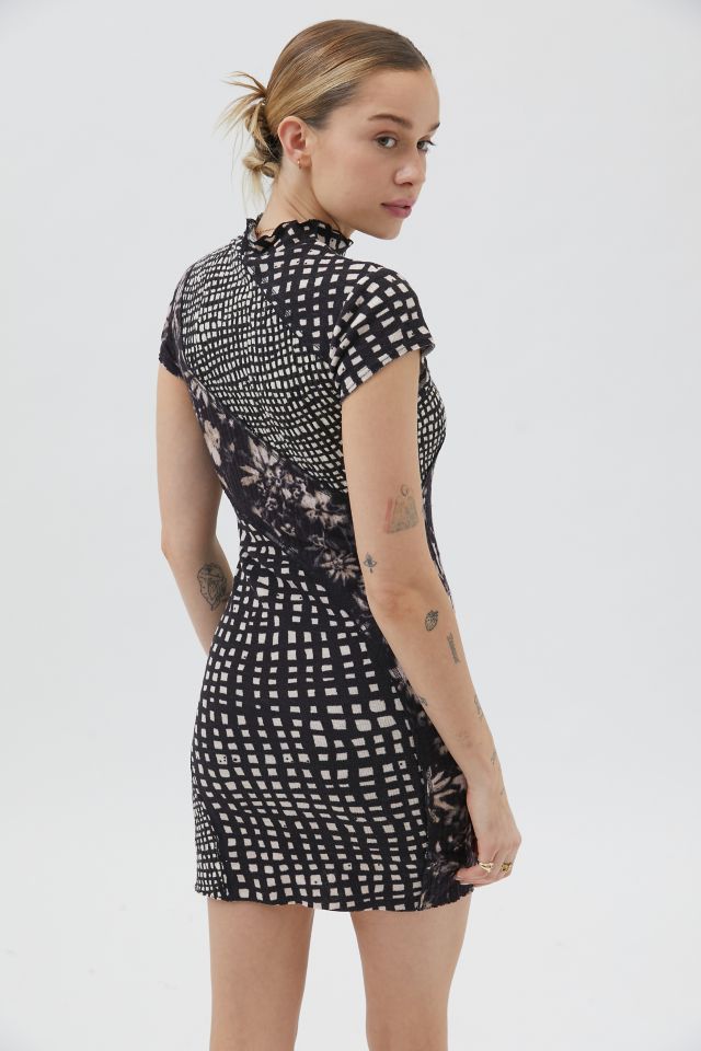 Robe Moulante UO Nina à Col Montant #2