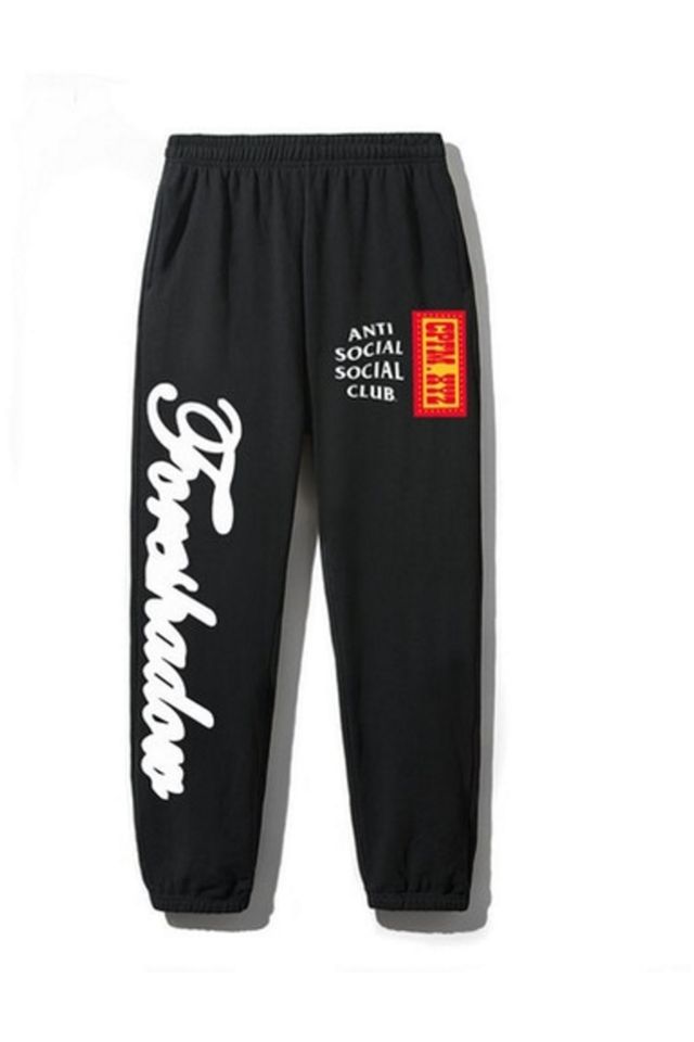 Anti social hot sale social club sweatpants