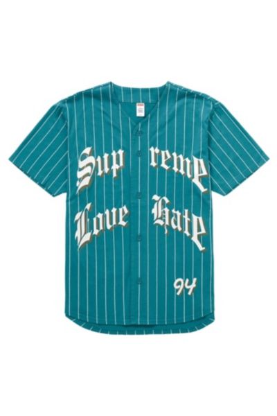 トップス Supreme 19AW Love Hate Baseball Jersey 60352655_040_m