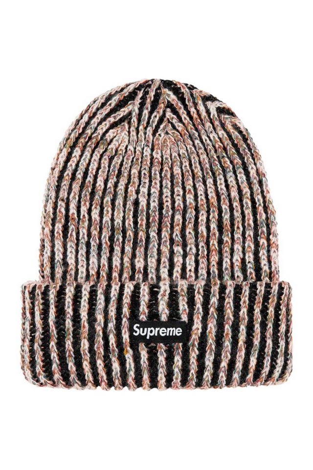 Supreme Rainbow Knit Loose Gauge Beanie Urban Outfitters